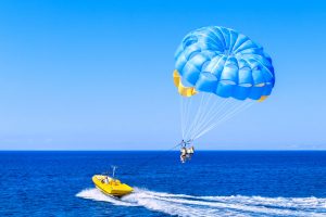 parasailing
