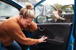 car accident injuries from road hazards