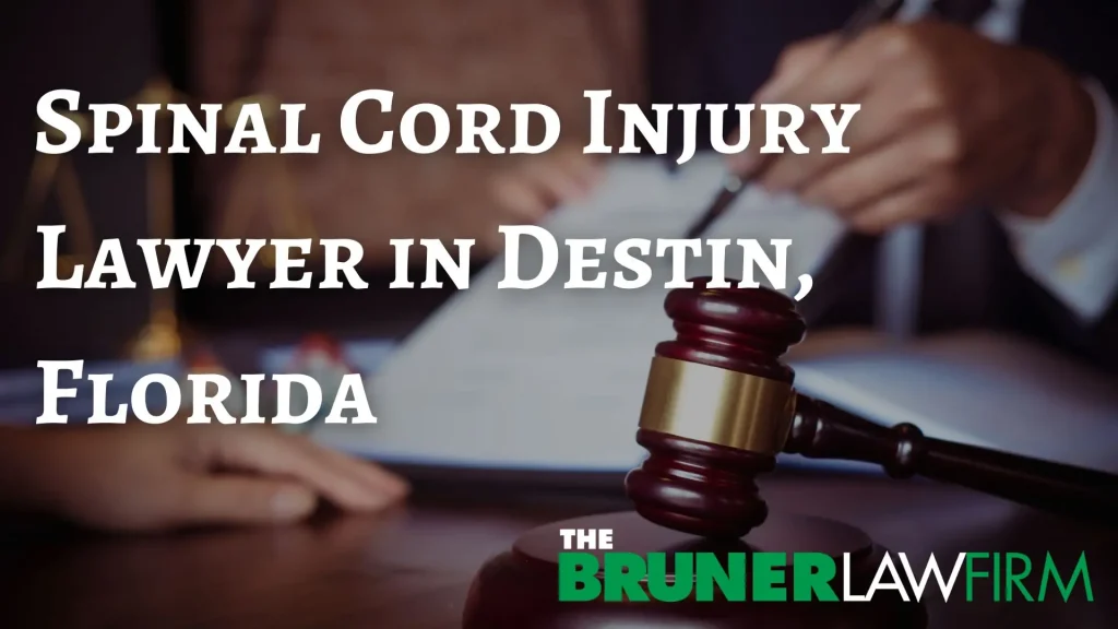 Spinal Cord Injury Lawyer in Destin, Florida Image